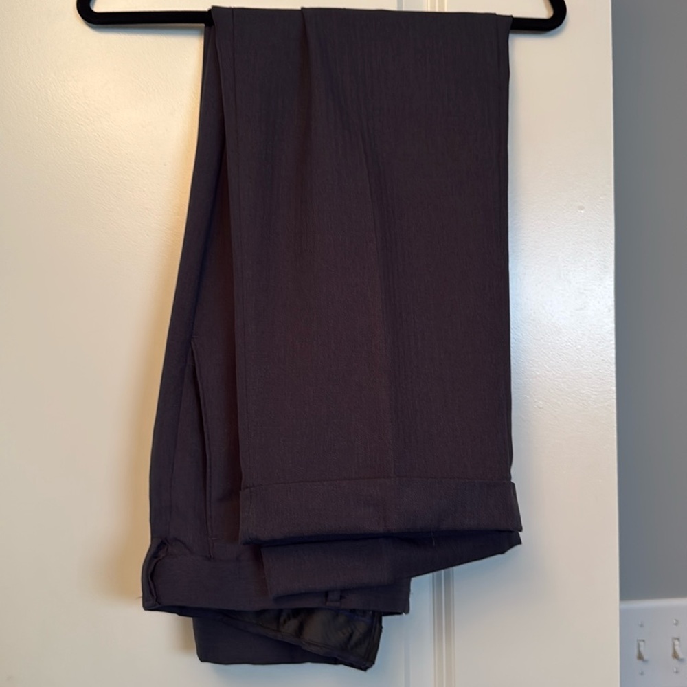 Men’s Paul Frederick pleated trousers waist size 36.